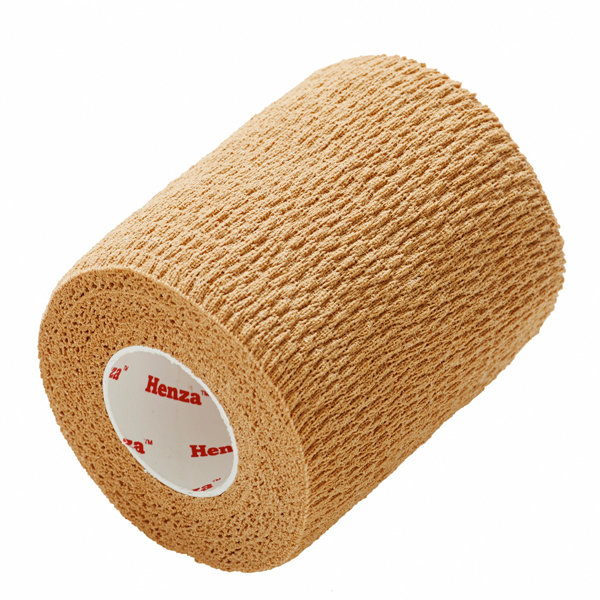 Se Henza® Flexible Sports Bandage - BEIGE - 7,5 cm x 4,5 m hos Henza.dk
