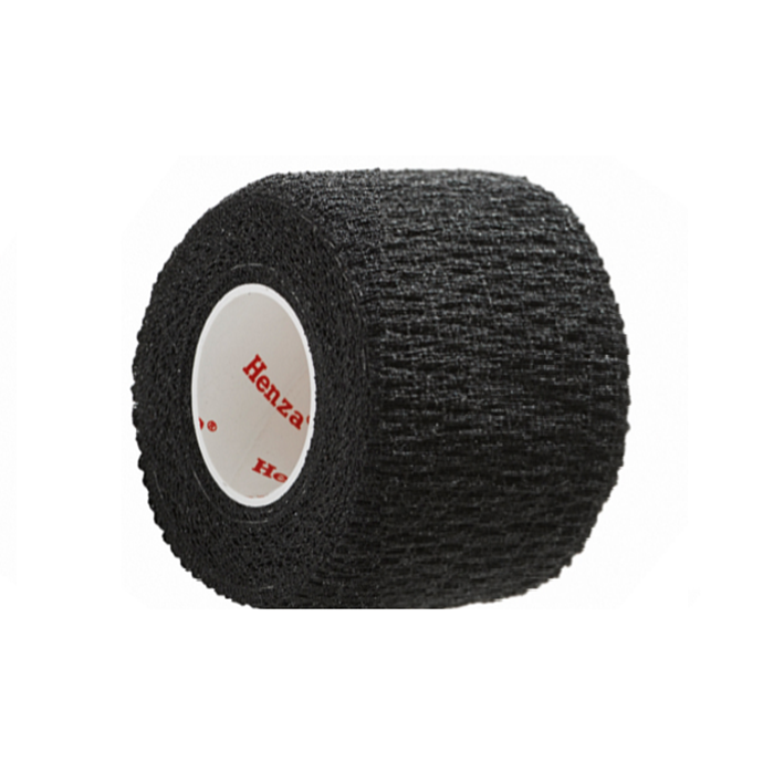 Se Henza® Flexible Sports Bandage - SORT- 5,0 cm x 4,5 m hos Henza.dk