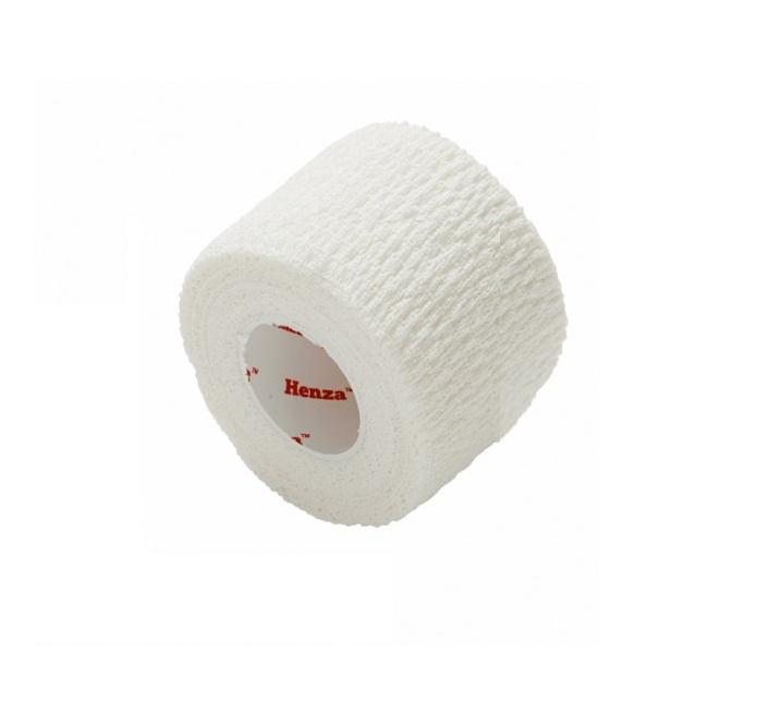 Se Henza® Flexible Sports Bandage - HVID - 5 cm x 4,5 m hos Henza.dk