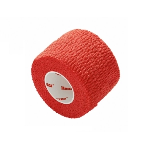 Henza® Flexible Sports Bandage - RØD - 5,0 cm x 4,5 m - 