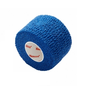 Henza® Flexible Sports Bandage - BLÅ - 5,0 cm x 4,5 m - 