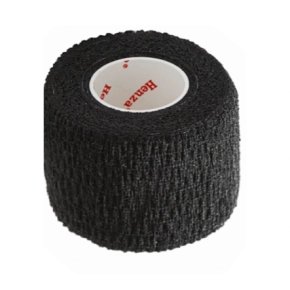 Henza® Elastisk CrossfitTape - Sort - 5cm x 6,9m - Elastisk Sportstape