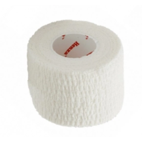 Henza® Elastisk CrossfitTape - Hvid - 5cm x 6,9m - Elastisk Sportstape
