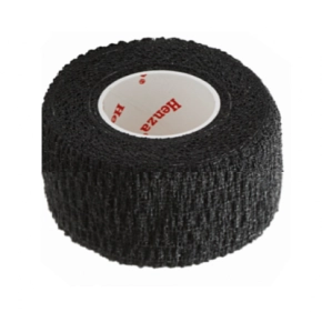 Henza® Elastisk CrossfitTape - Sort - 2,5cm x 6,9m - Elastisk Sportstape