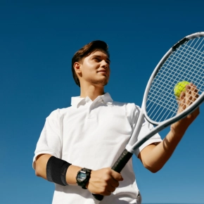 Neopren Tennisalbuebind - Arm