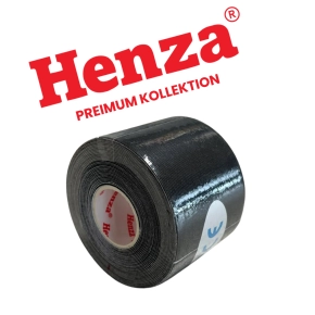 Henza® Premium Kinesiologi Tape - Sort - 5m x 5cm - 