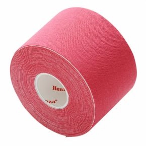 Henza® Kinesiologi Tape - PINK - 5m x 5cm - Knæ