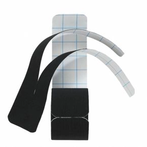 Henza® Pre-cut Kinesiologi Y Form - SORT - Knæ