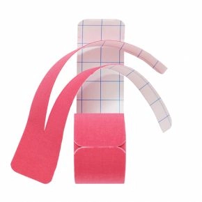 Henza® Pre-cut Kinesiologi Y Form - PINK - Knæ