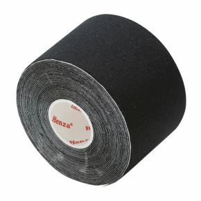 Henza® Kinesiologi Tape - SORT - 5m x 5cm - Knæ