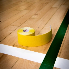 Henza® Kinesiologi Tape - GUL - 5m x 5cm - Tape