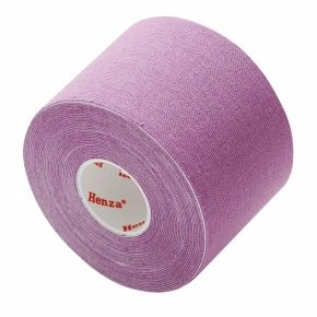 Henza® Kinesiologi Tape - LILLA - 5m x 5cm - Knæ