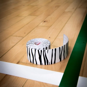 Henza® Kinesiologi Tape  - ZEBRA - 5m x 5cm - Tape